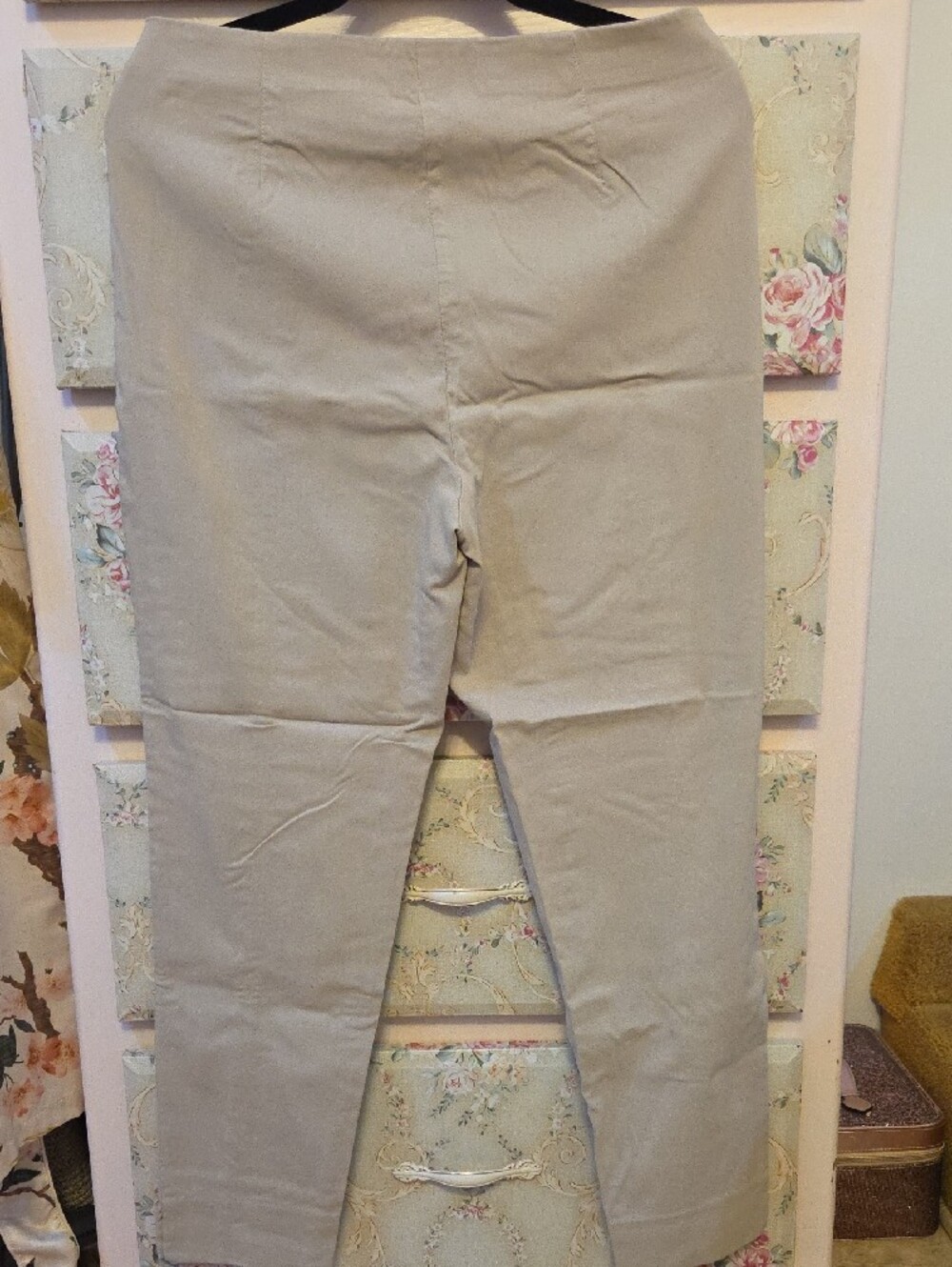 croft & barrow Beige Stretch Ponte Pants - Picture 3 of 3